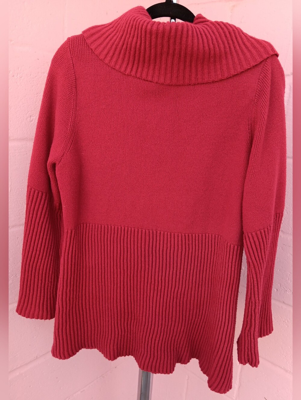 Style&co Women Ribbed Mock Neck Sweater
